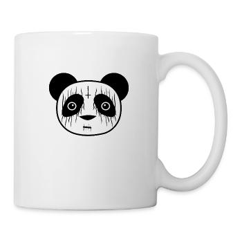 Panda en métal - Mug blanc - blanc - Droite