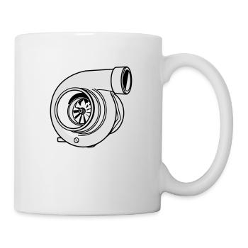 Turbo G - Mug blanc - blanc - Droite