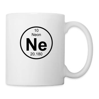 Neon (Ne) (element 10) - Mug - white - Right