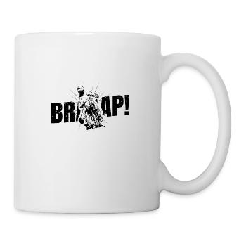 Braaap - Tasse - Weiß - Rechts