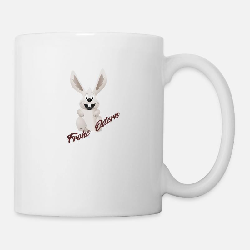 Joyeuse Pâques Lapin de Pâques - Mug blanc - blanc