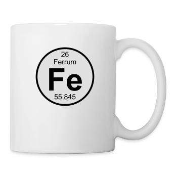 Ferrum (Fe) (element 26) - Mug - white - Right