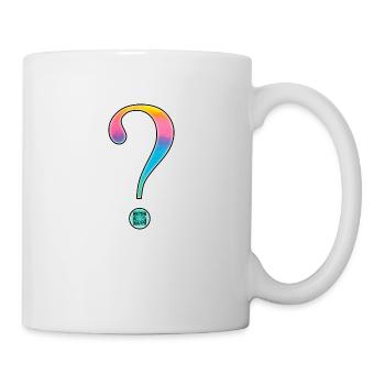 Pregnancy - question mark - QR code twins - Mug - white - Right