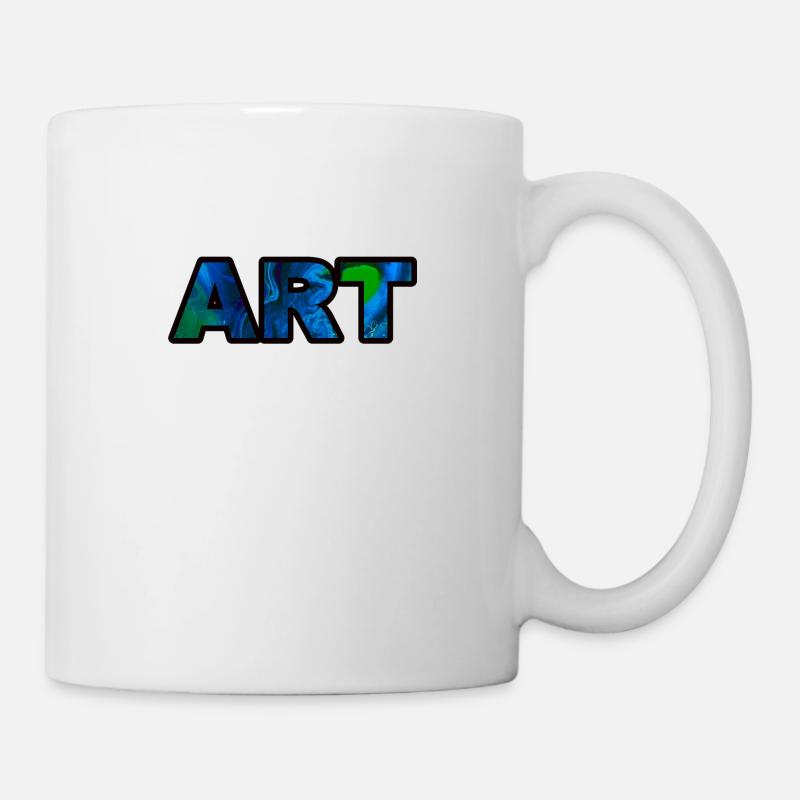 Art Art Lettering - Mug blanc - blanc