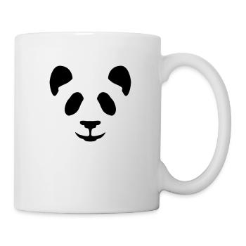 Panda Face - Tasse - Weiß - Rechts