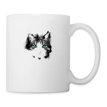 Cat eyes - Mug - white - Right