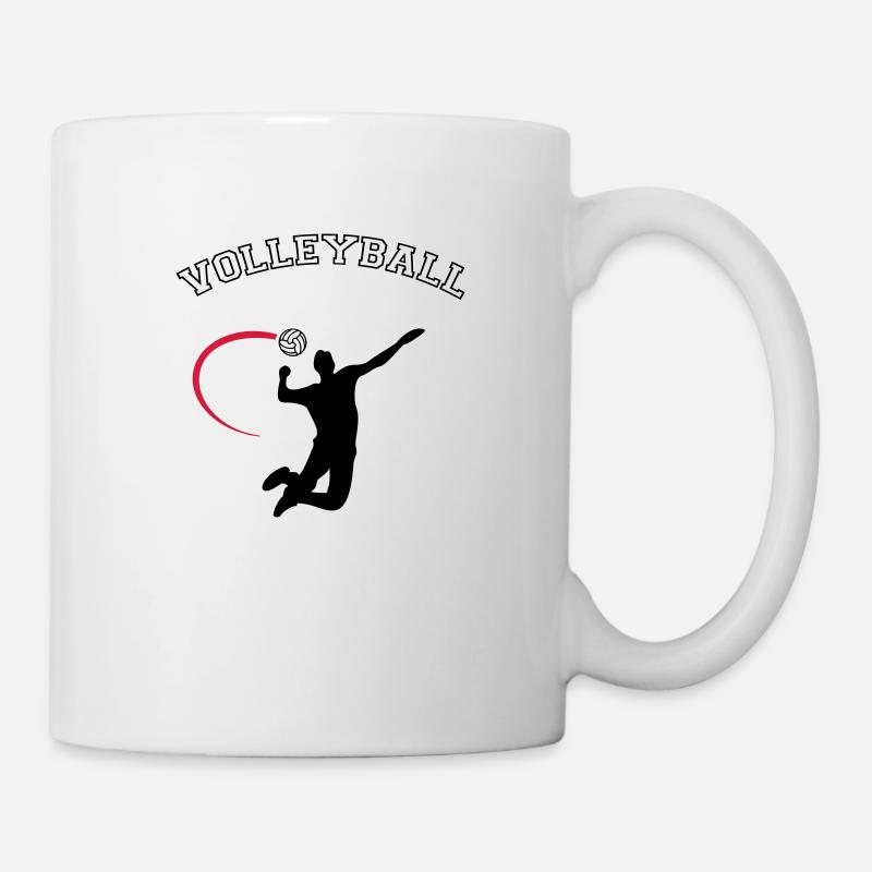 volleyball - Mug blanc - blanc