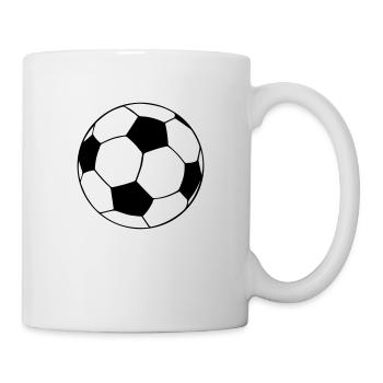 soccer_ball - Tasse - Weiß - Rechts