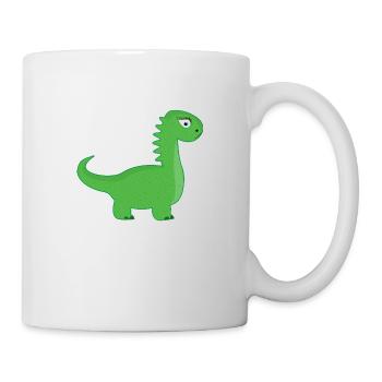 Daughter Saurus Funny Gift - Mug blanc - blanc - Droite