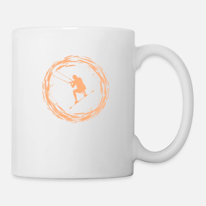 Kitesurfer - Tasse - Weiß