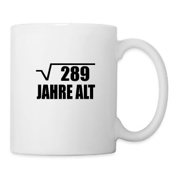 17 Jahre alt Geburtstagsgeschenk - Tasse - Weiß - Rechts
