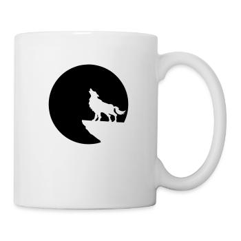 wolf moon - Mug - white - Right