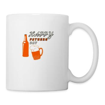 Father's Day Dad Daddy's dad - Mug - white - Right