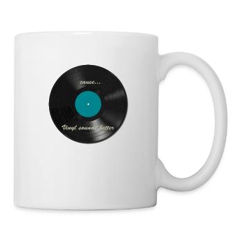 vinyle - Mug blanc - blanc - Droite