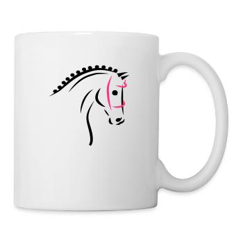 Sports Horse - Mug - white - Right
