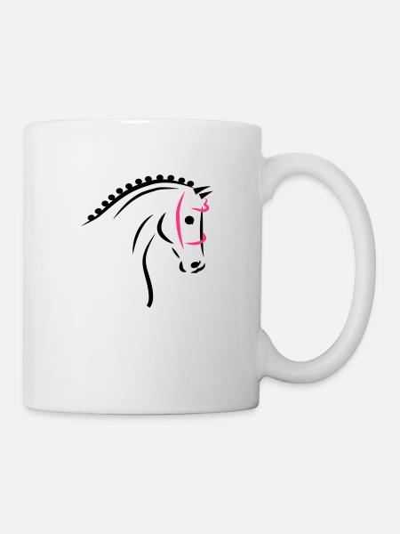Sports Horse - Mug blanc - blanc