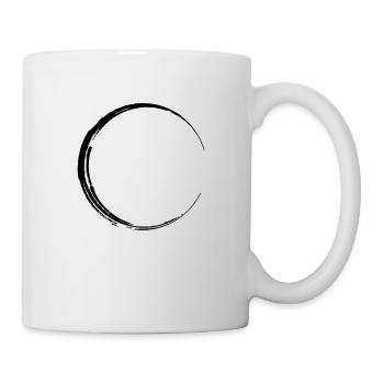 Symbol Circle Grunge Shape - Mug - white - Right