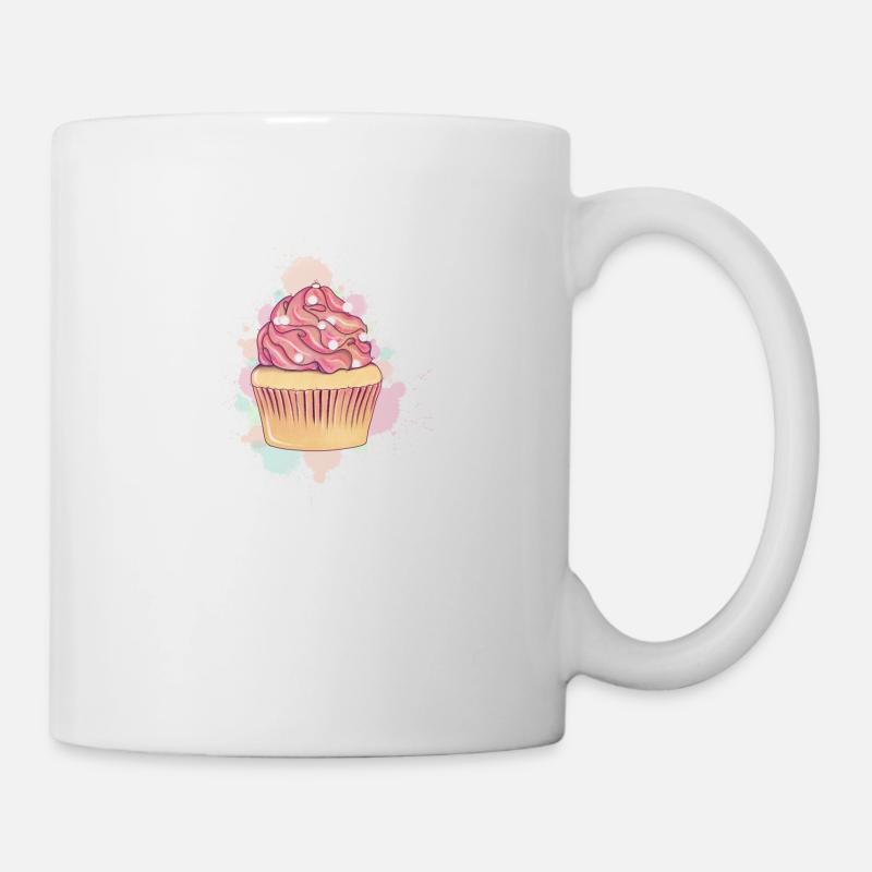 Fluffy Cupcake - Mug blanc - blanc