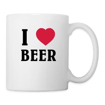 I Love Beer - Mug - white - Right