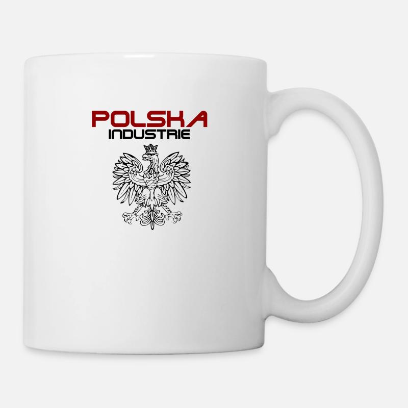 aigle de l'industrie polska - Mug blanc - blanc