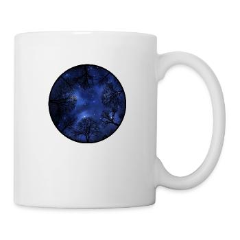 Kosmos Bäume - Tasse - Weiß - Rechts