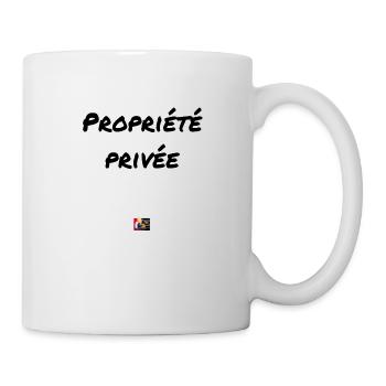 Private Property - Word Games Francois Ville - Mug - white - Right