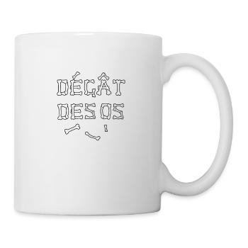 DAMAGE OF BONES - Word Games - Francois Ville - Mug - white - Right