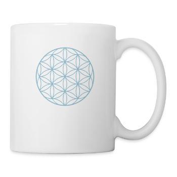 Saat des Lebens Zyklus der Entstehung von Pflanzen - Tasse - Weiß - Rechts