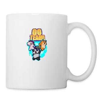 Unicorn Panda Cat Portal Motivation - Mug - white - Right