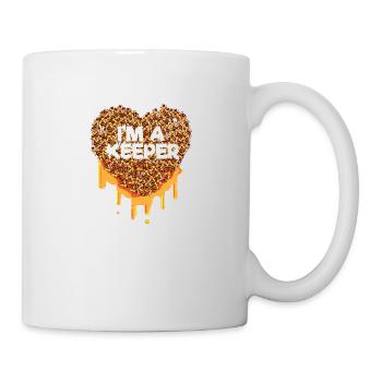 Beekeeper beekeeper hobby bees honey gift - Mug - white - Right