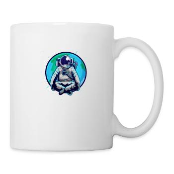 Weltraum Astronaut All Weltkugel Geschenk - Tasse - Weiß - Rechts