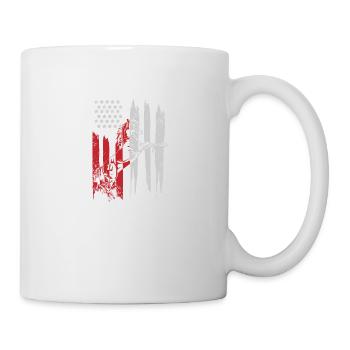 Cheval d'équitation de cheval Cheval d'équitation Wester Cowboy - Mug blanc - blanc - Droite
