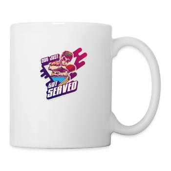 Got Served Serve Table Tennis Professional Gift - Mug - white - Right