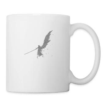Langschwert-Engelswolke - Tasse - Weiß - Rechts