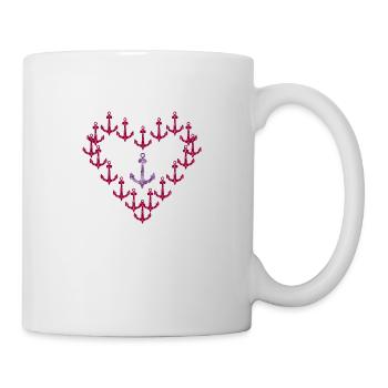 Anker - Tasse - Weiß - Rechts