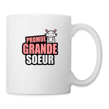 promue grande-soeur - Mug blanc - blanc - Droite