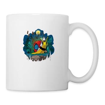 Reisende - Tasse - Weiß - Rechts