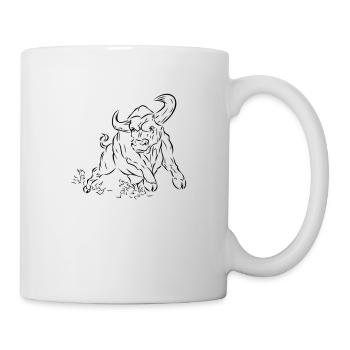 Bull - Mug - white - Right