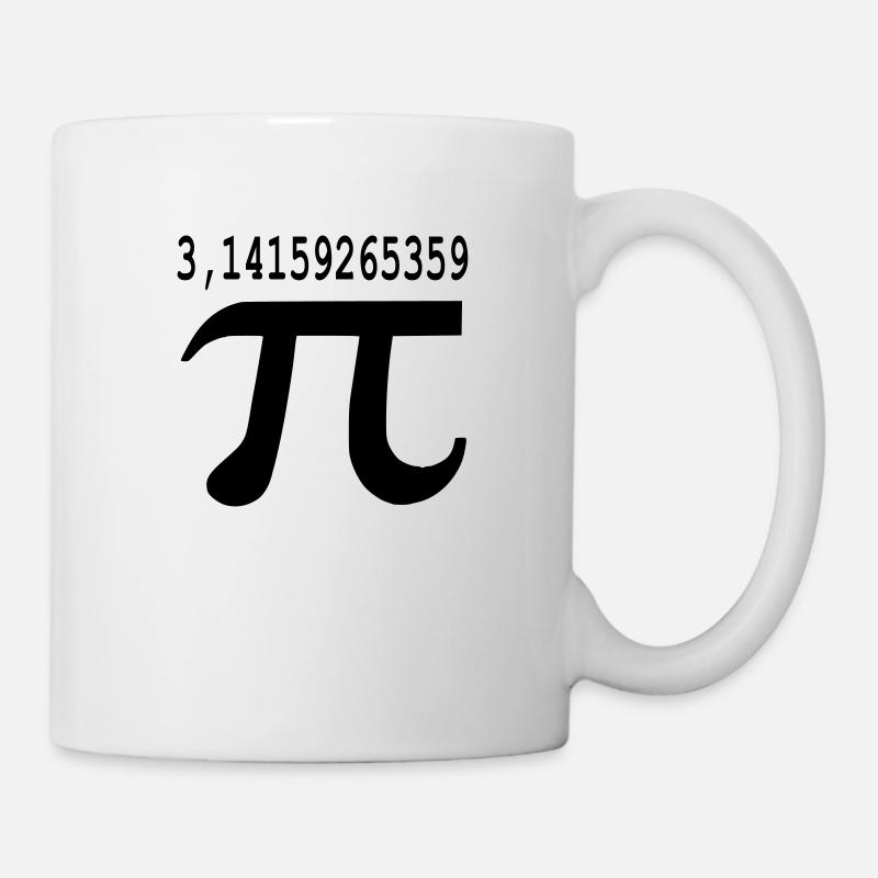 pi - Mug blanc - blanc