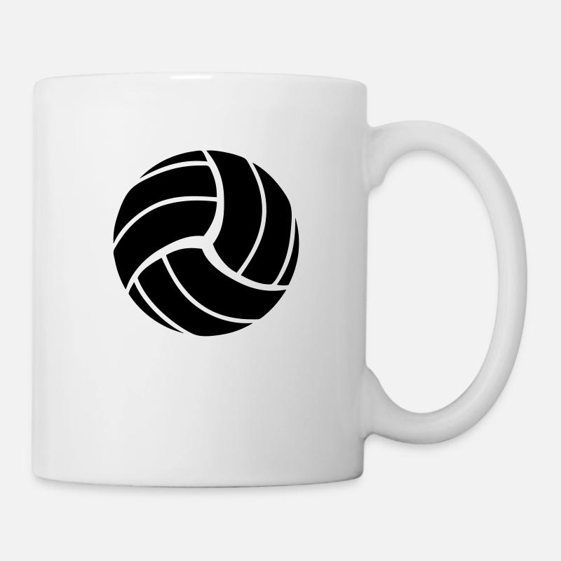 Volleyball - Tasse - Weiß