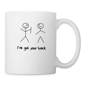 Got your back - Mug blanc - blanc - Droite