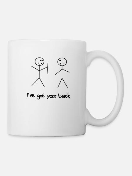 Got your back - Tasse - Weiß