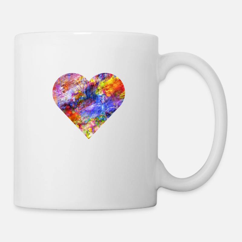 I love color - Mug - white