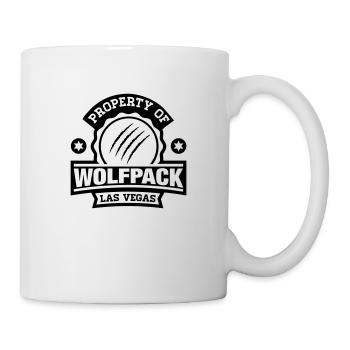 property_of_wolfpack_1_f1 - Mug blanc - blanc - Droite
