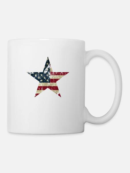Stern - Tasse - Weiß