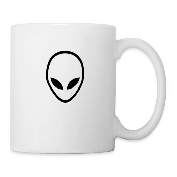 Alien Head - Mug - white - Right