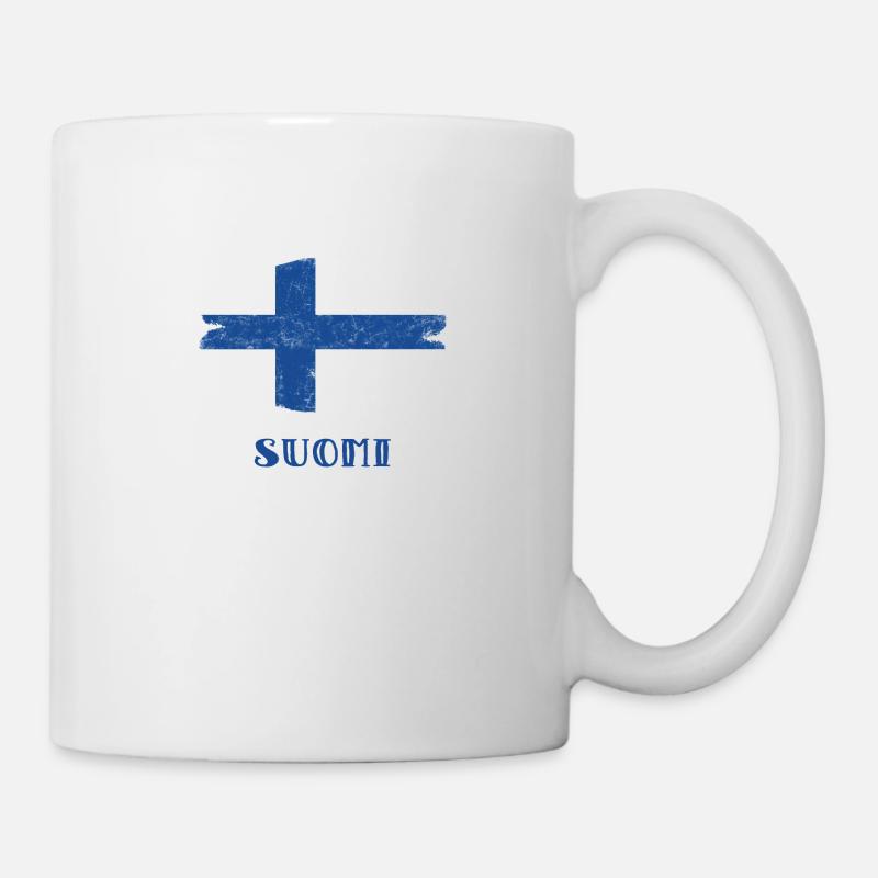 Finnland, Suomi - Tasse - Weiß