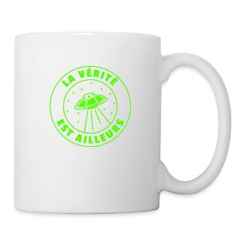 OVNI Vérité est ailleurs - Mug blanc - blanc - Droite