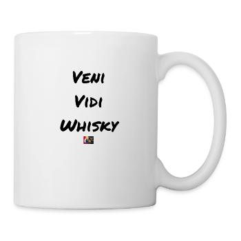 Veni Vidi Whisky - Word Games Francois Ville - Mug - white - Right