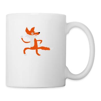 Fuchs - Tasse - Weiß - Rechts
